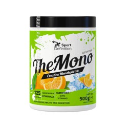 The Mono Creatine Monohydrate ORANGE 500g Sport Definition