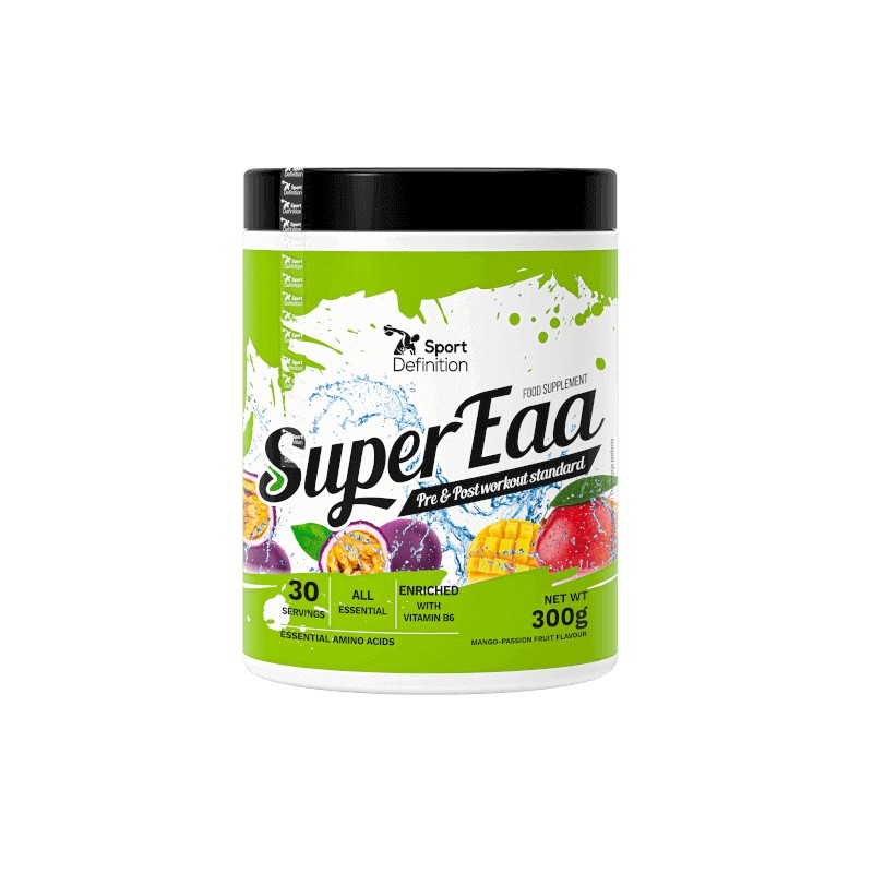 Super EAA Aminokwasy Suplement Diety o Smaku Mango-Marakuja 300g Sport Definition