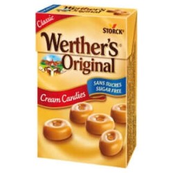 Karmelki o Smaku Śmietankowym Bez Cukru 42g Werther's Original