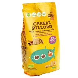 Organic Vegan Gluten-Free Cereal Pillows with Cinnamon No Sugar 200g Super Fudgio