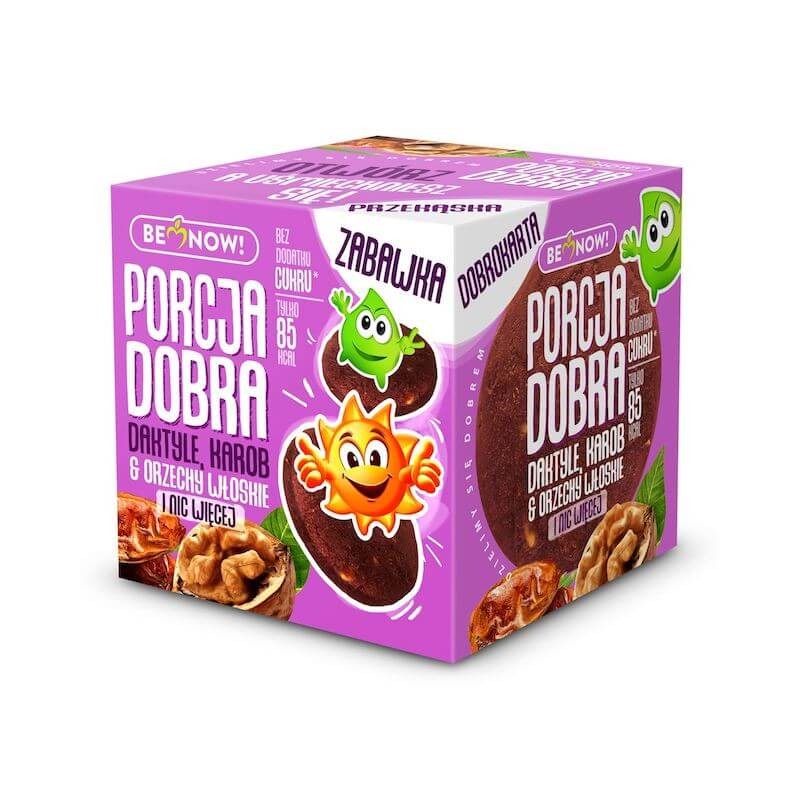 Date & Nut Disc Snack with Carob No Sugar 20g Be Now