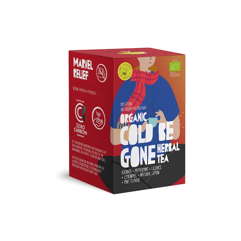 Organic Tea Cold Be Gone (20 x 1,5 g) 30g Diet Food