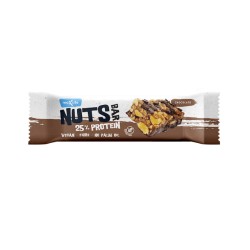 Gluten-Free Vegan Protein 25% Bar Nuts In Dark Chocolate 40g Maxsport