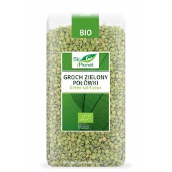 Organic Green Peas Split 500g Bio Planet
