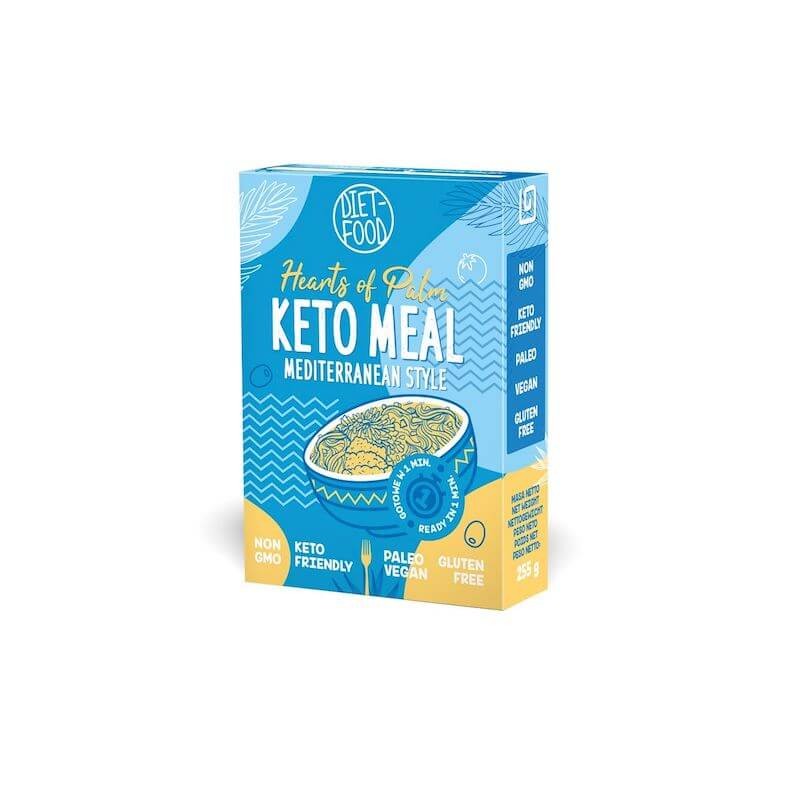 Gluten-Free Keto Meal Mediterranean Style 255g Diet Food