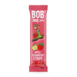 Gluten-Free Fruit Stripe Apple - Strawberry No Sugar 14g Bob Snail