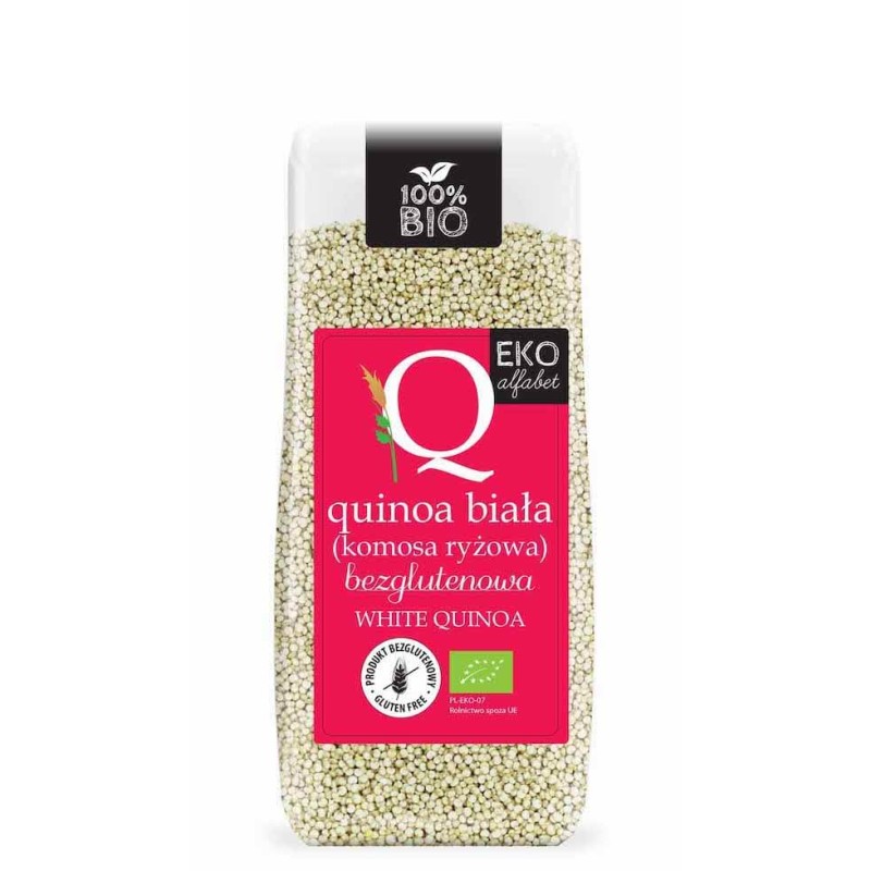 Quinoa Biała Komosa Ryżowa Bezglutenowa 250g BIO Eko Alfabet