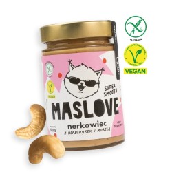 Gluten-Free Cashew Butter with Berberry & Apricot SUPER SMOOTH 290g Maslove