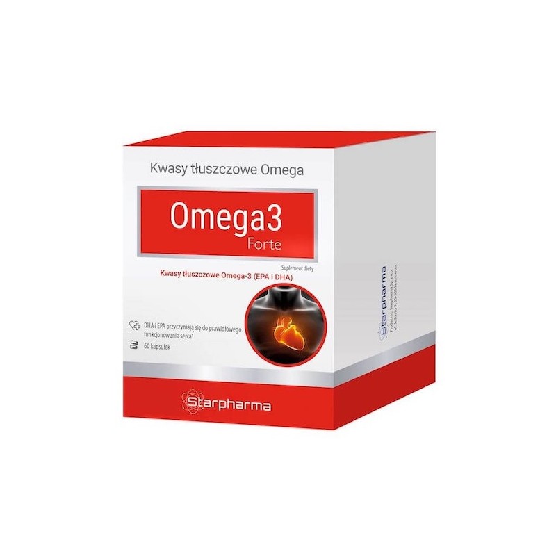 Omega-3 Forte 60 Capsules Starpharma
