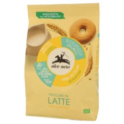 Organic Milk Biscuit with Olive Oil Extra Virgin 14 % 250g Alce Nero