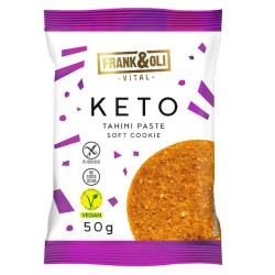 KETO Gluten-Free Soft Cookie Tahini Paste 50g Frank & Oli