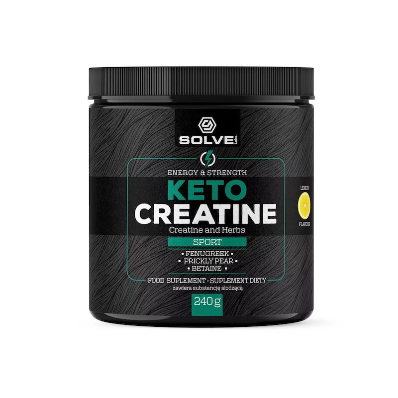 Keto Creatine Energy & Strenght 240g Solve Labs