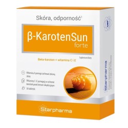 Beta-Karoten Sun Forte 30 Tabletek Starpharma