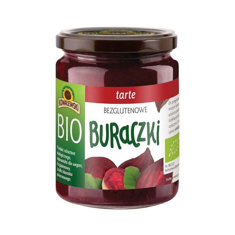Organic Gluten-Free Grated Beetroot 540ml Kowalewski