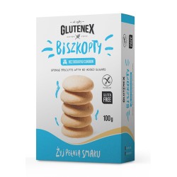 Gluten-Free Sponge Biscuits No Sugar 100g Glutenex