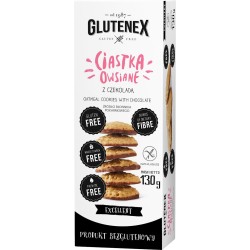 Gluten-Free Oatmeal Cookies With Chocolate 130g Glutenex