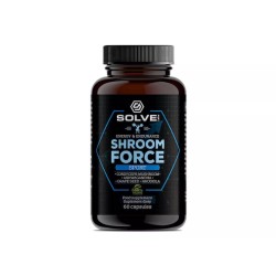 Shroom Force Cordyceps Sinensis ATP Pre-Workout Suplement Diety 60 Kapsułek 30,8g Solve Labs