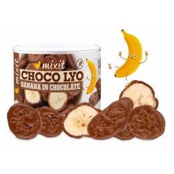 Choco Lyo Chrupiące Banany w Czekoladzie 170g Mixit