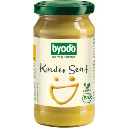 Organic Gluten-Free Mustard For Kids 200ml Byodo