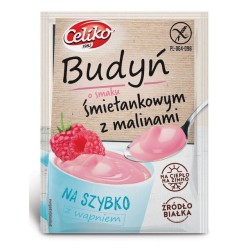 Gluten-Free Cream Pudding With Raspberry 37g Celiko