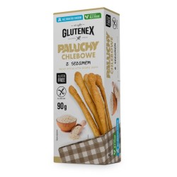 Paluchy Chlebowe z Sezamem Bez Dodatku Cukrów Bezglutenowe 90g Glutenex