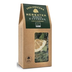 Herbatka Liofilizowana Mięta z Cytryną BIO 25g Dary Natury