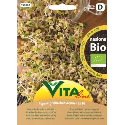 Organic Sprouting RAAB BROCCOLI Seeds 20g Vita Line