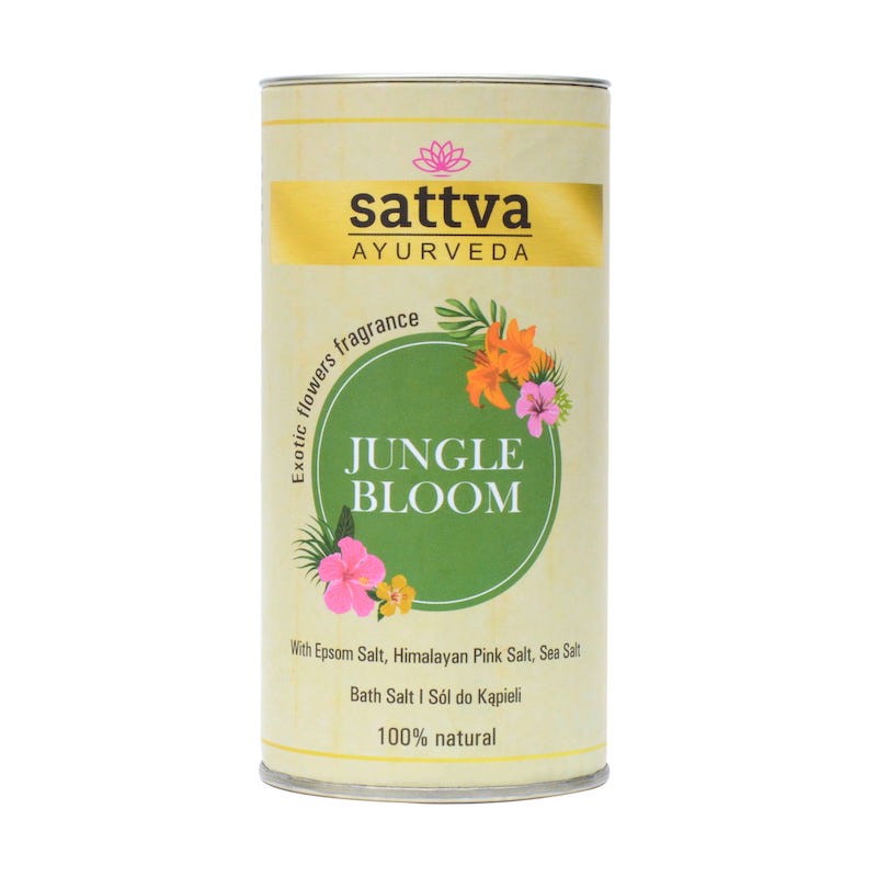 Bath Salt JUNGLE BLOOM 300g Sattva (Ayurveda)