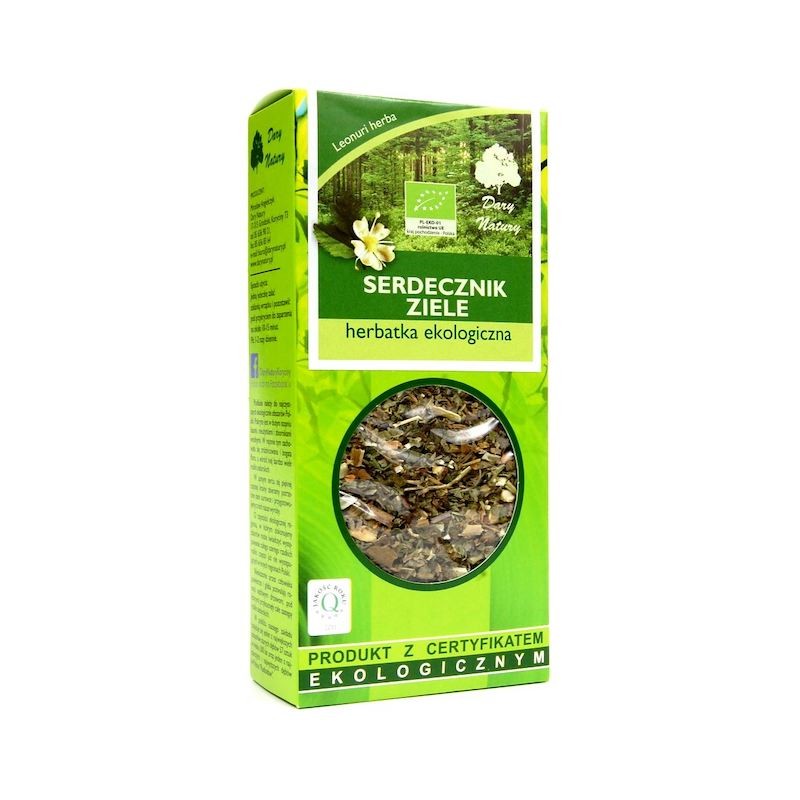 Organic Motherwort Herb Tea 50g Dary Natury
