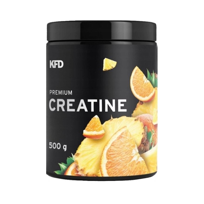 Premium Creatine (Kreatyna monohydrat) Ananas-Pomarańcz 500g KFD