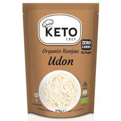 Konjac Udon Gluten-Free Pasta 270g (200g) Keto Chef (Better Than Foods)