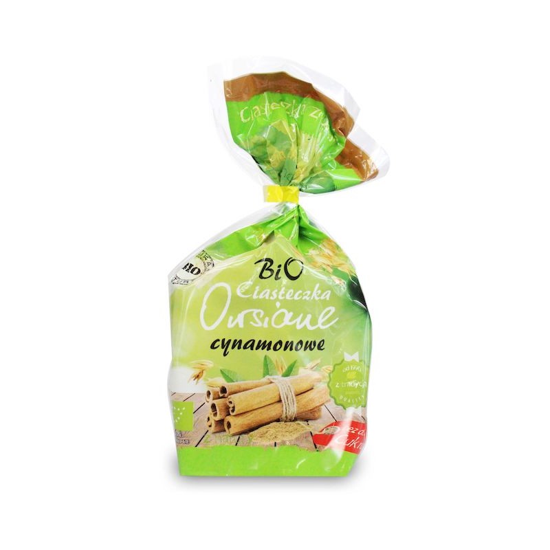 Organic Oat Biscuits With Cinnamon No Sugar 150g Bio Ania