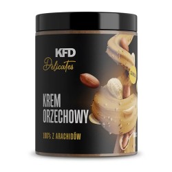Natural Peanut Cream Crunchy 100% 1kg KFD