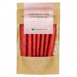 Fruit Rolls Strawberry With Vitamin D 50g Naturalnie Zdrowi