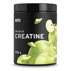 Premium Creatine (Creatine Monohydrate) Green Apple 250g KFD