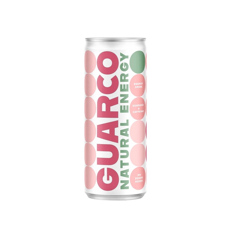 Guarco Natural Energy Drink Cherry, Guarana & Caffeine No Sugar 250ml Foods by Ann