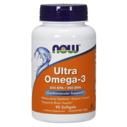 Ultra Omega-3 90 softgels NOW Foods