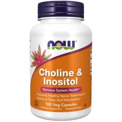 Choline and Inositol - 100 vcaps NOW Foods