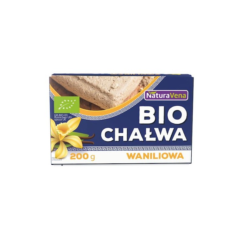 Organic Vanilla Halva 200g NaturaVena