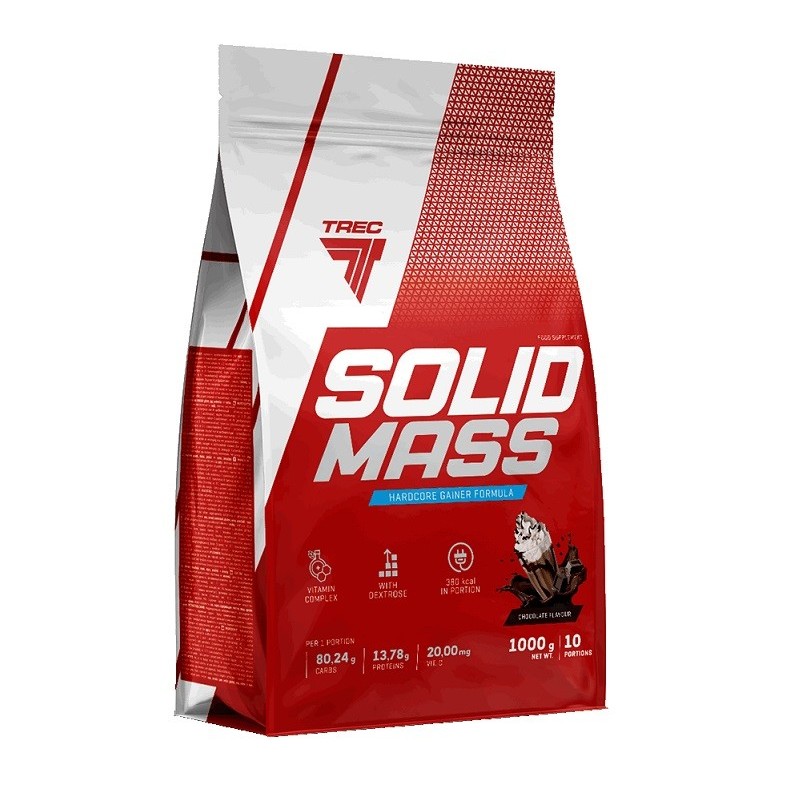 Solid Mass, Chocolate 1000g Trec Nutrition