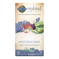 Mykind Organics Men's Once Daily 30 vegan tablets Garden of Life