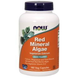 Red Mineral Algae - 180 vcaps NOW Foods