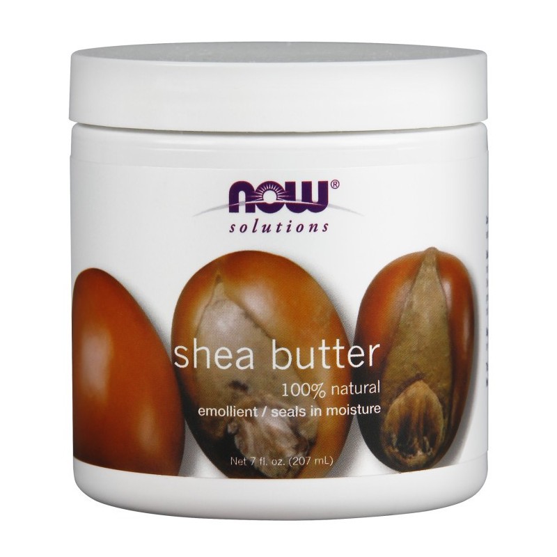 Shea Butter 100% Natural 207 ml. NOW Foods