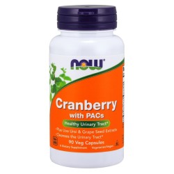 Cranberry with PACs  90 vcaps NOW Foods