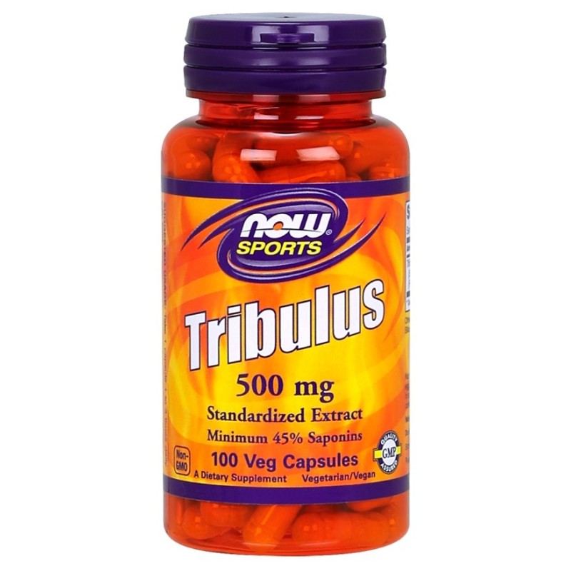 Tribulus 500mg 100 kapsułek NOW Foods