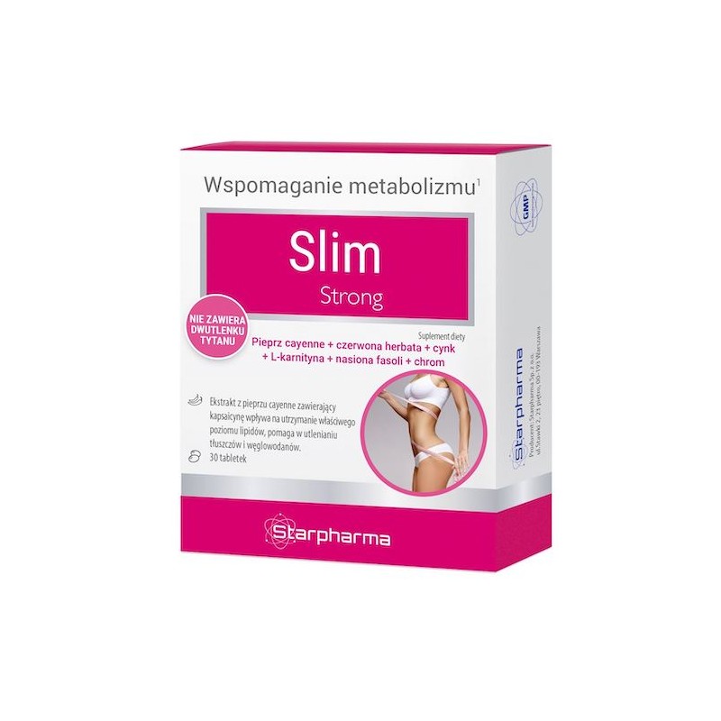 Slim Strong To Support Metabolism 30 Tablets Starpharma