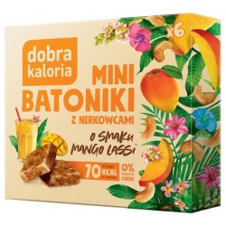 Mini Bars Mango Lassi No Sugar (6 X 17g) 102g Dobra Kaloria