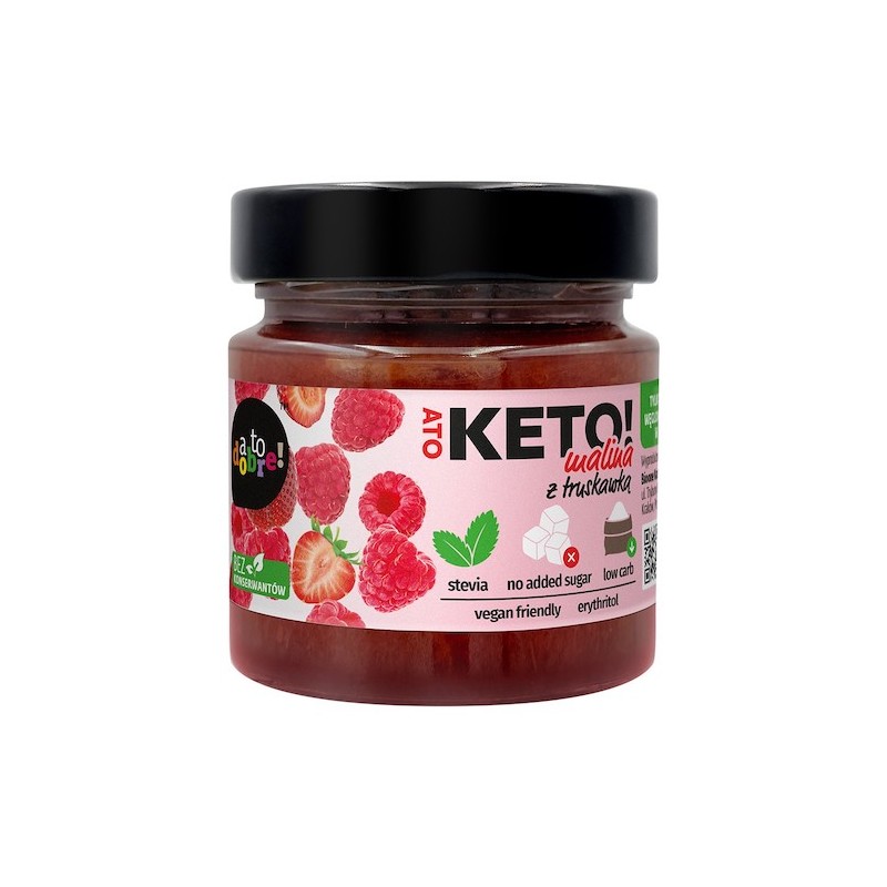 Raspberry with Strawberry Jam KETO 200g Bioone