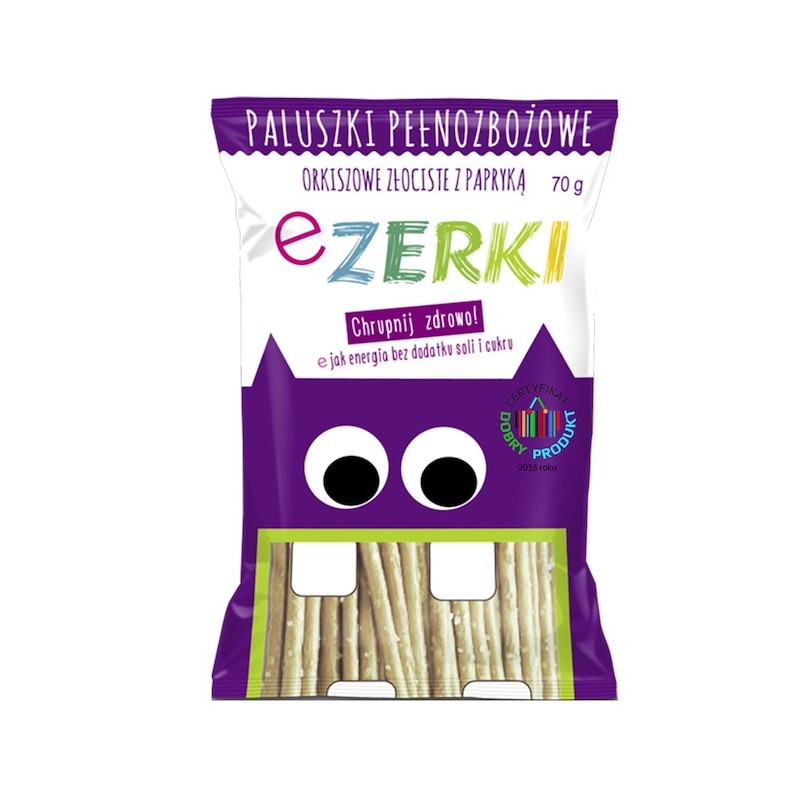 Wholegrain Ezerki Gold Spelled Sticks With Paprika 70g Envoy