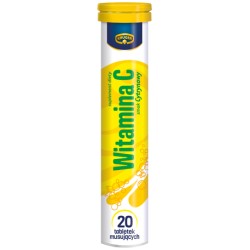 Vitamin C Lemon Flavour 20 Effervescent Tablets Vital Power